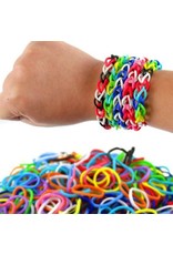 Loom Twister Loombord Paars en Bandjes, 200st.