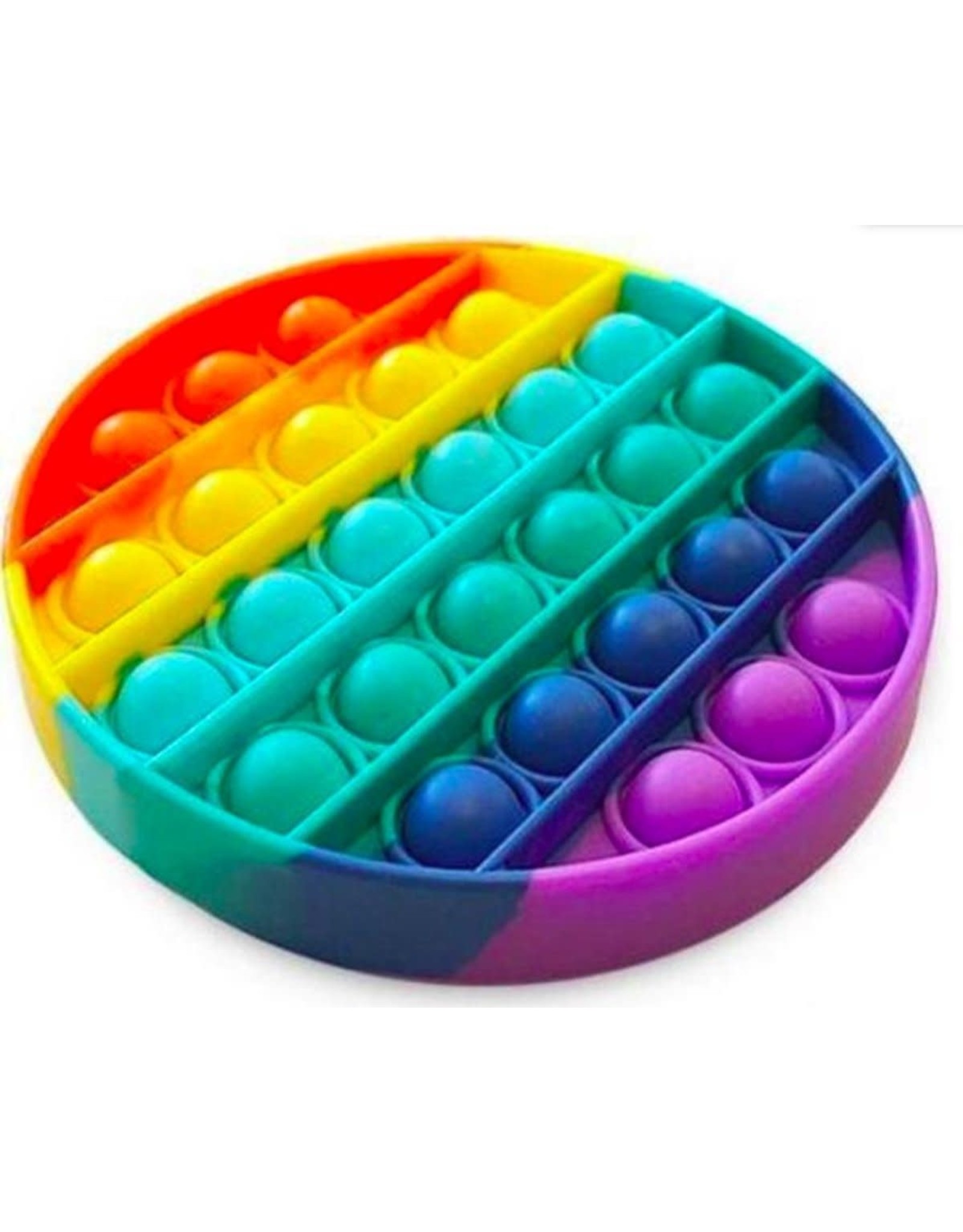 Pop it regenboog rond fidget toys