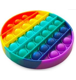 Pop it regenboog rond fidget toys