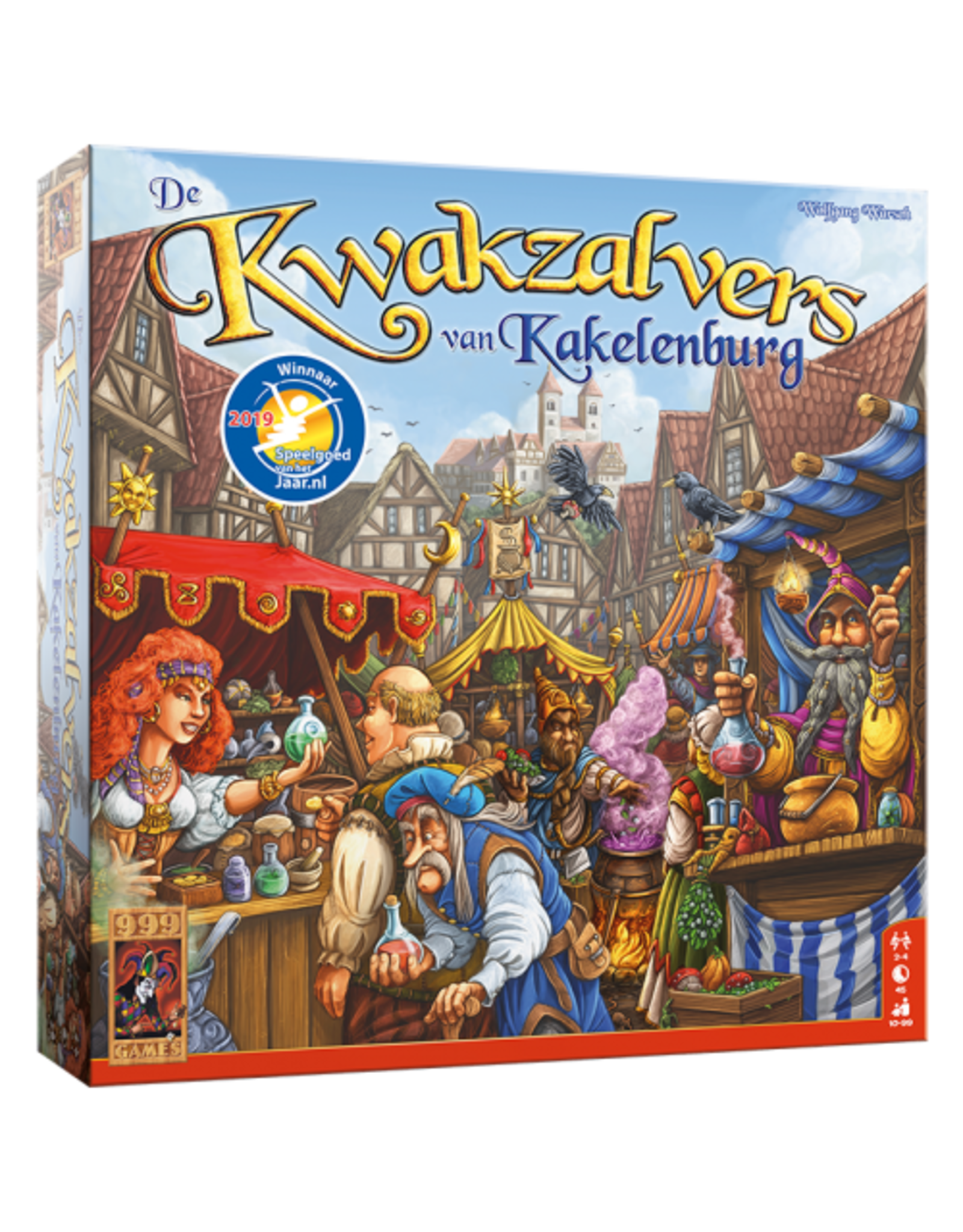 999 GAMES De Kwakzalvers van Kakelenburg - Bordspel