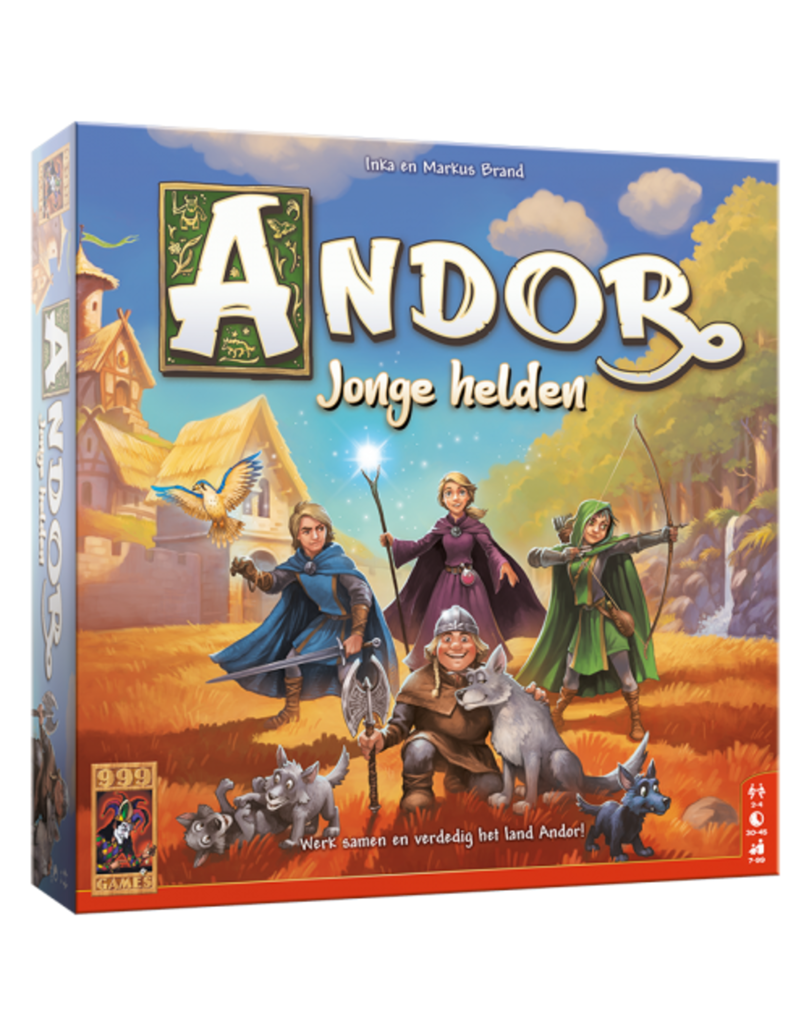 999 GAMES De Legenden van Andor: Jonge Helden - Bordspel