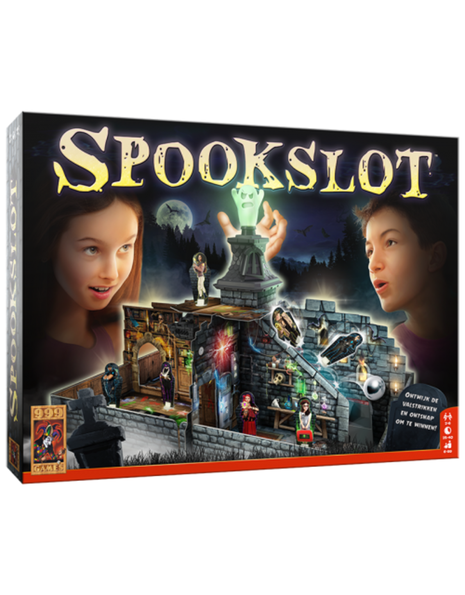 toegang Leonardoda Wegenbouwproces 999 GAMES Spookslot - Bordspel - H-BLOK & TOYS