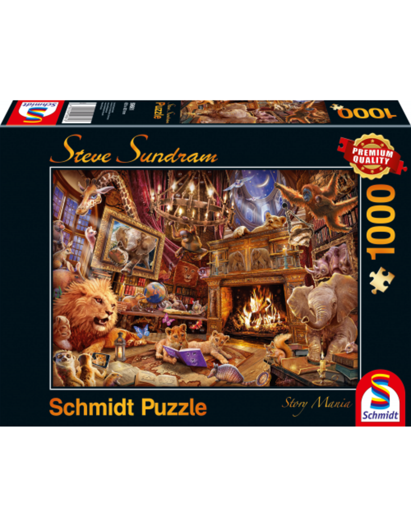 SCHMIDT Story Mania, 1000 stukjes - Puzzel