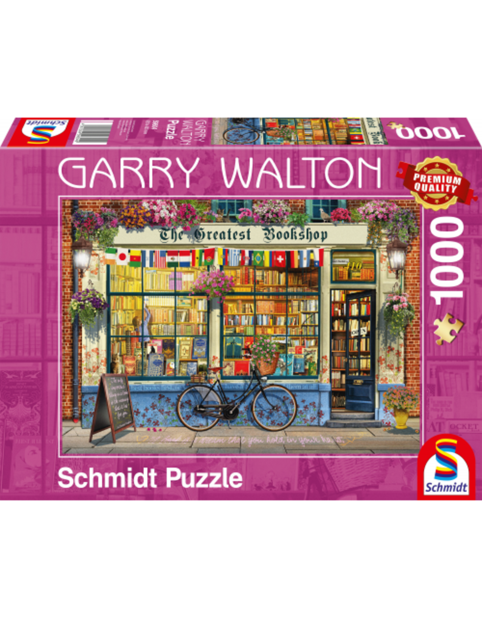 SCHMIDT Boekhandel, 1000 stukjes - Puzzel