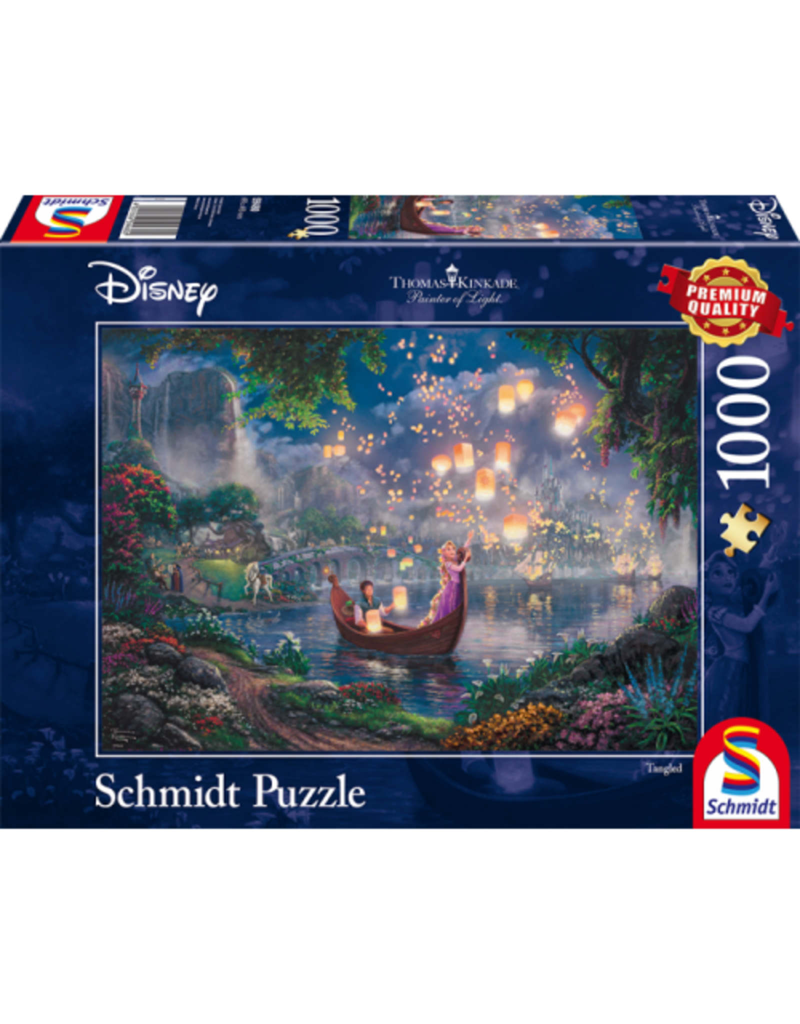 SCHMIDT Disney Rapunzel, 1000 stukjes - Puzzel SCHMIDT