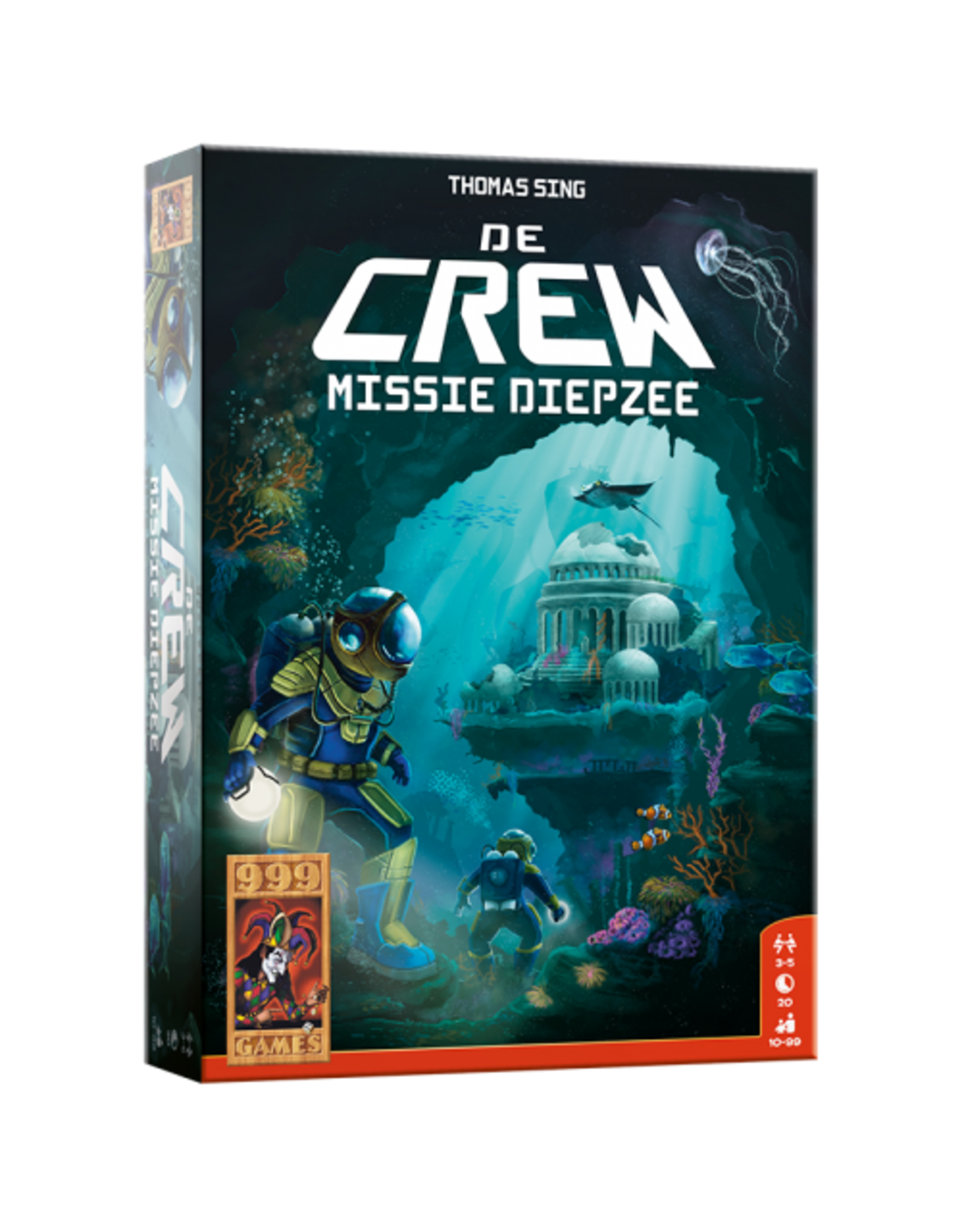 999 GAMES De Crew Missie Diepzee - Kaartspel