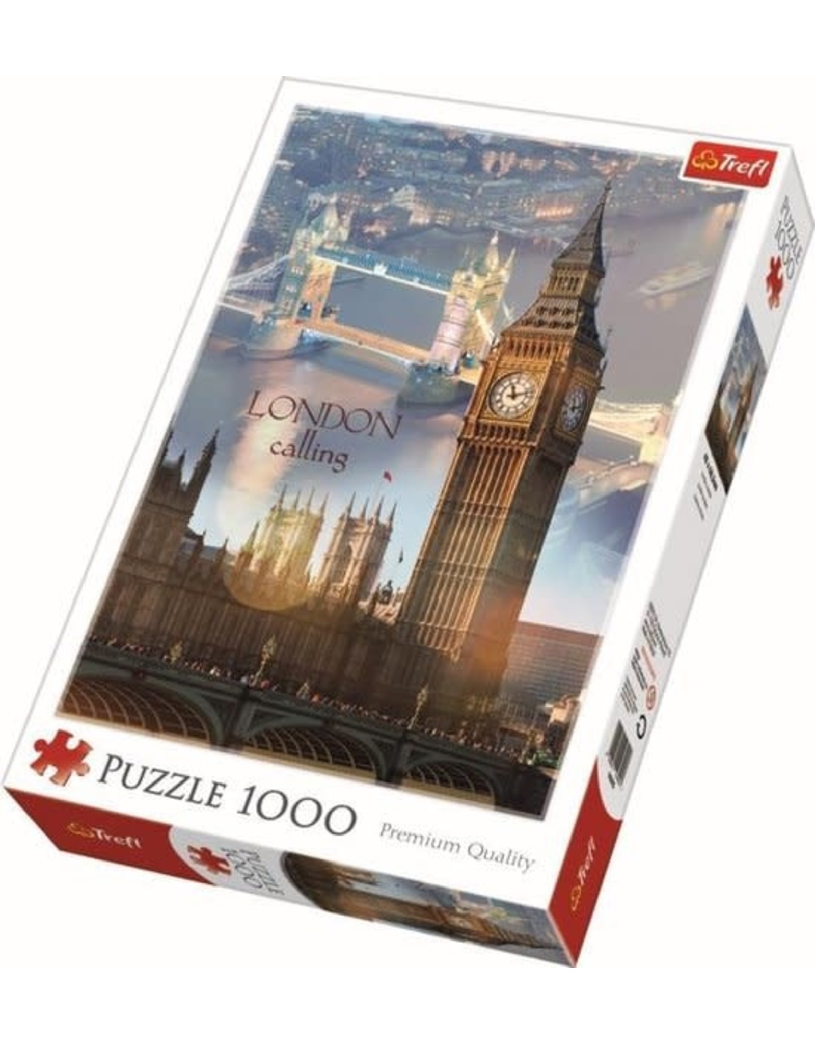 Trefi London in de ochtend, 1000 stukjes Puzzel