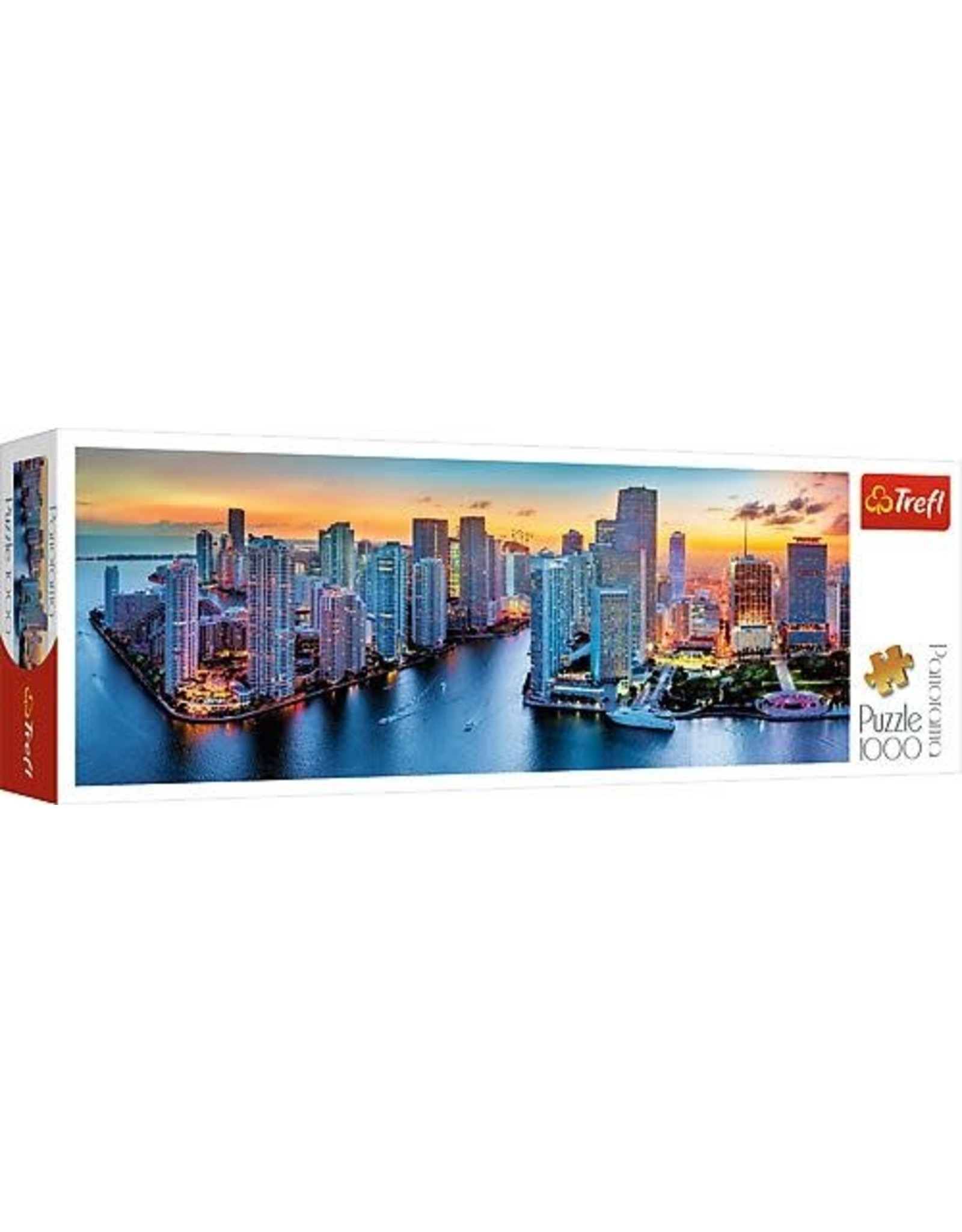 Puzzel Panorama Miami Florida: 1000 stukjes