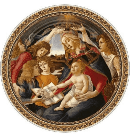 D-TOYS Ronde Puzzel Sandro Botticelli Madonna del magnificat 525 stukjes