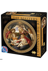 D-TOYS Ronde Puzzel Sandro Botticelli Madonna del magnificat 525 stukjes