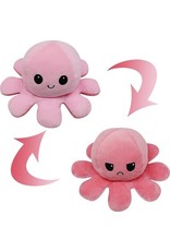 Octopus Mood Knuffel Roze