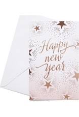 Hallmark Hallmark 10 Pack Wenskaarten HNY Roségoud