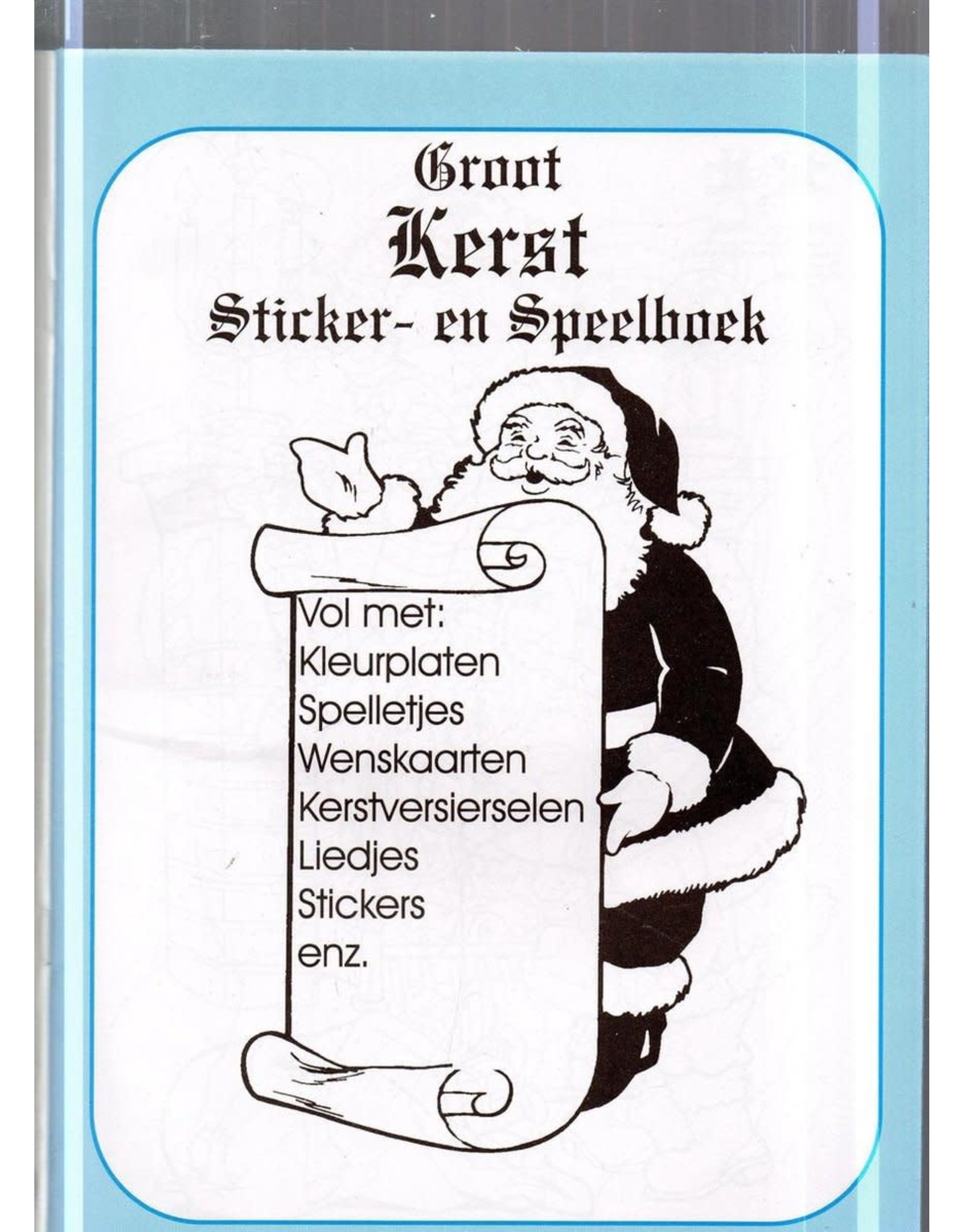 Kerst Sticker- en Kleurboek