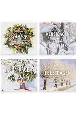 Hallmark 20 WENSKAARTEN KERST IN BOX 4 DESIGN