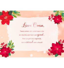 Hallmark Kerstkaart Lieve Oma -hallmark- met envelop