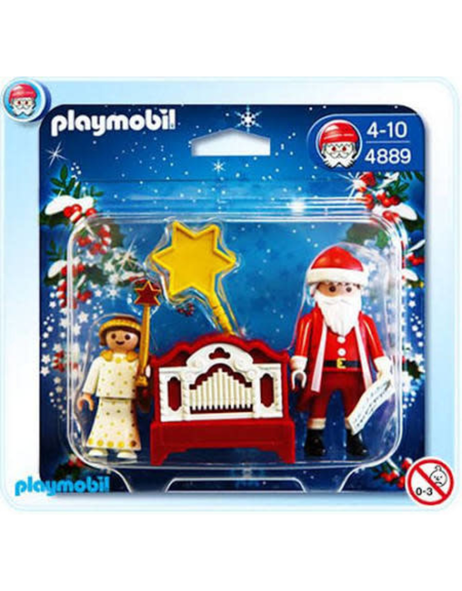 PLAYMOBIL PLAYMOBIL Kerstman Met Engel - 4889