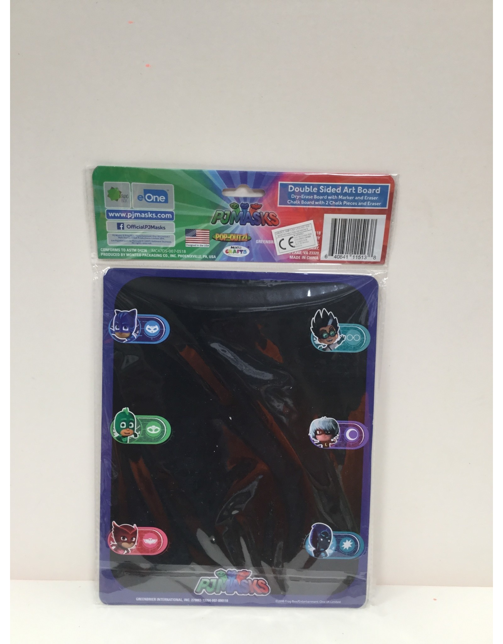 PJ masks tekenbord met stiftte  en krijt