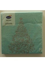 UNI SERVETTEN 33X33 CM KERST