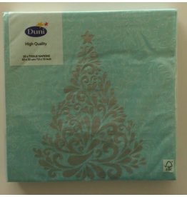 UNI SERVETTEN 33X33 CM KERST