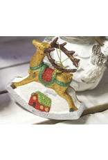 H&S KERSTBOOM DECORATIE 14 CM 6 ASS