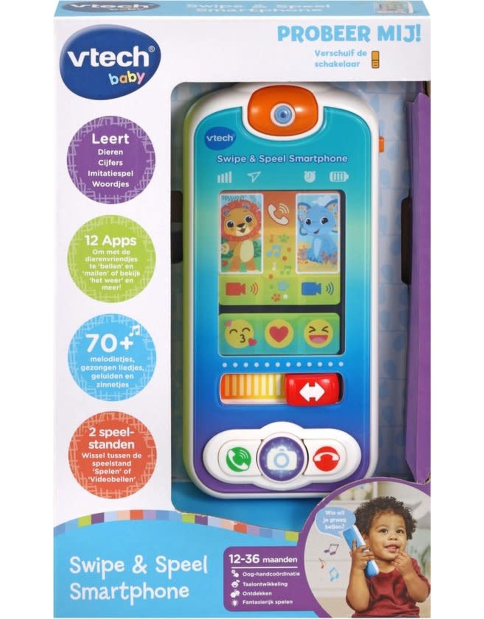 VTECH VTech Baby Swipe & Speel Smartphone