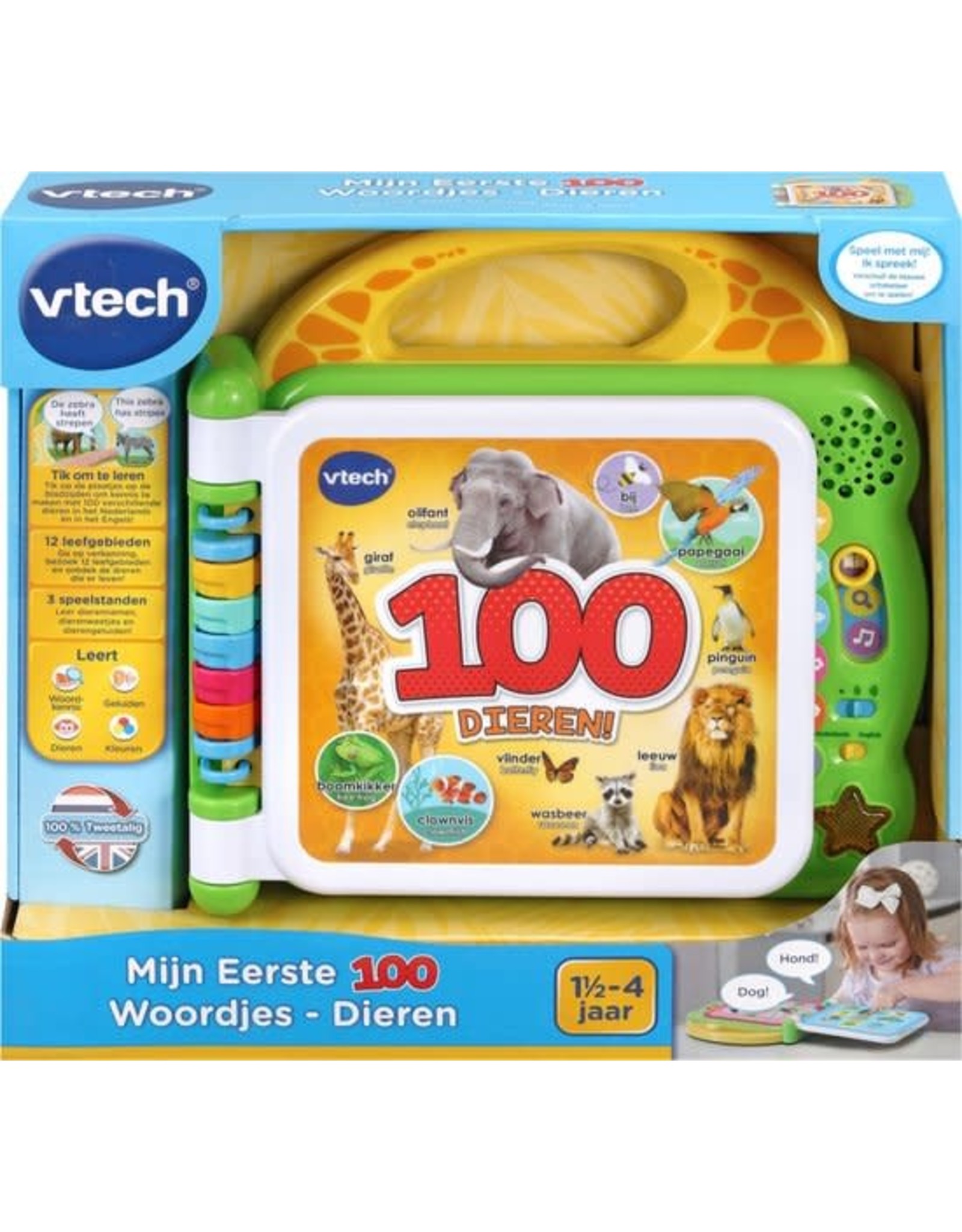 VTECH VTech Baby Mijn Eerste 100 Woordjes Dieren