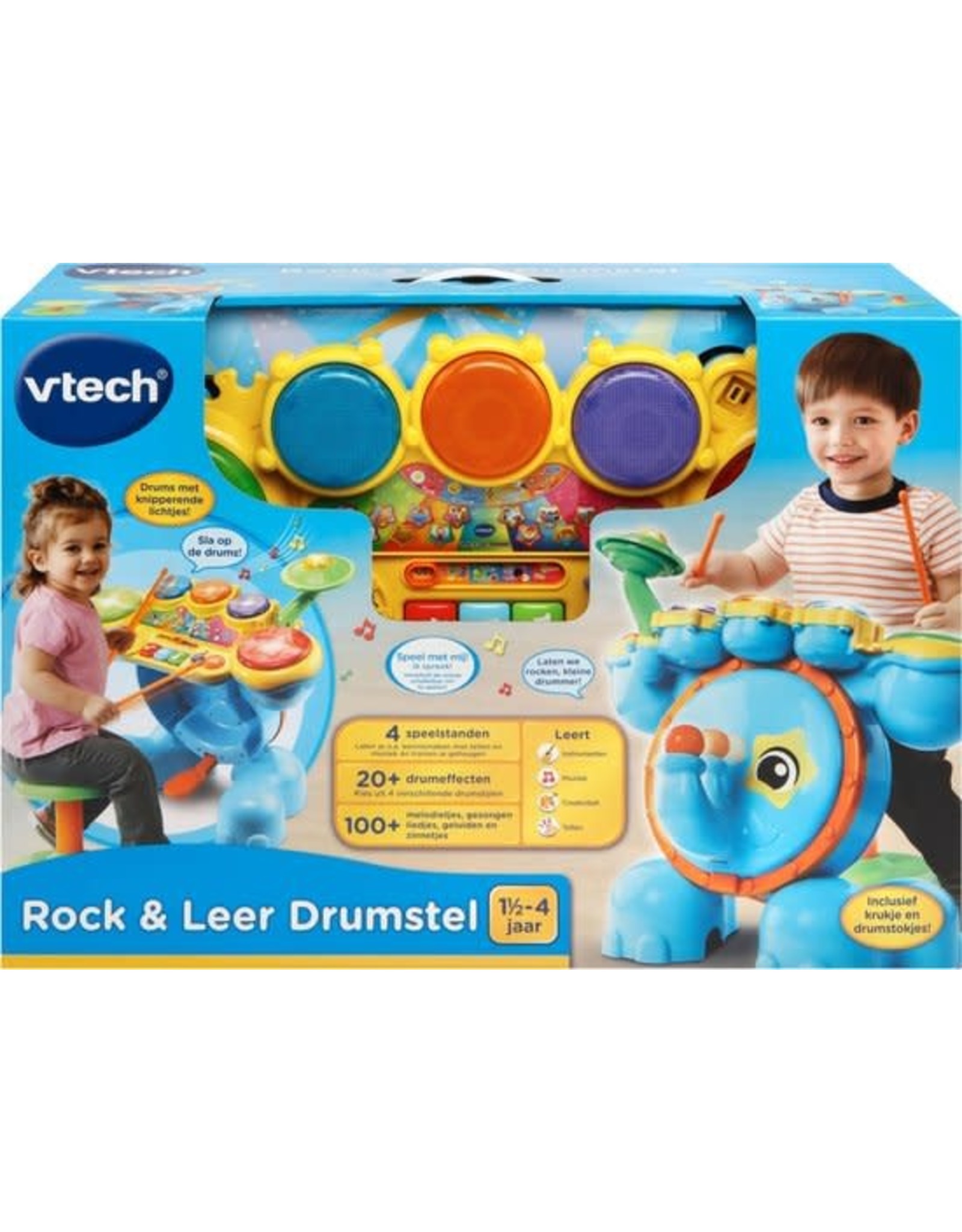 VTECH VTech Baby Rock & Leer Drumstel