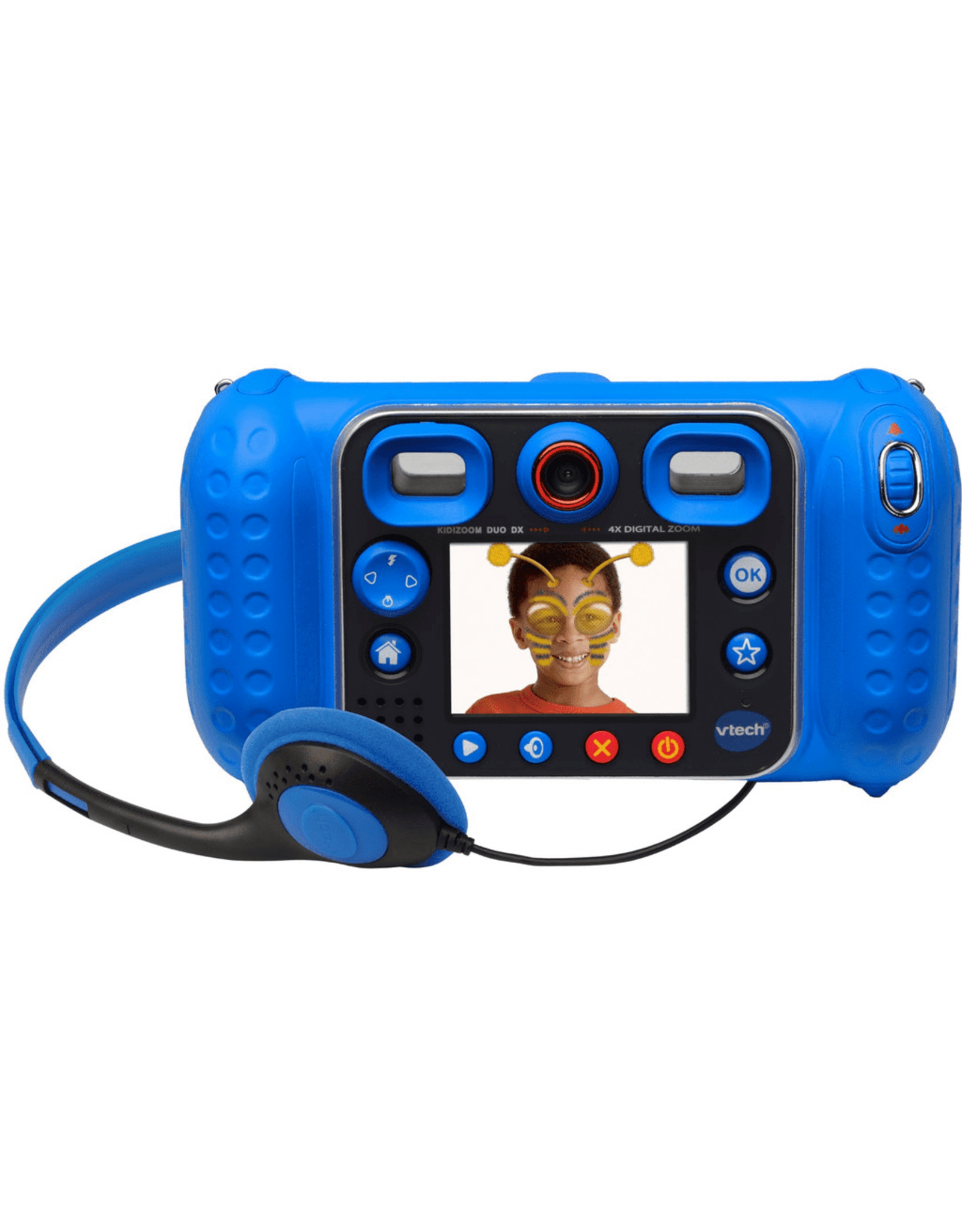 VTECH VTech KidiZoom Duo DX Camera - Interactief Speelgoedcamera - Blauw