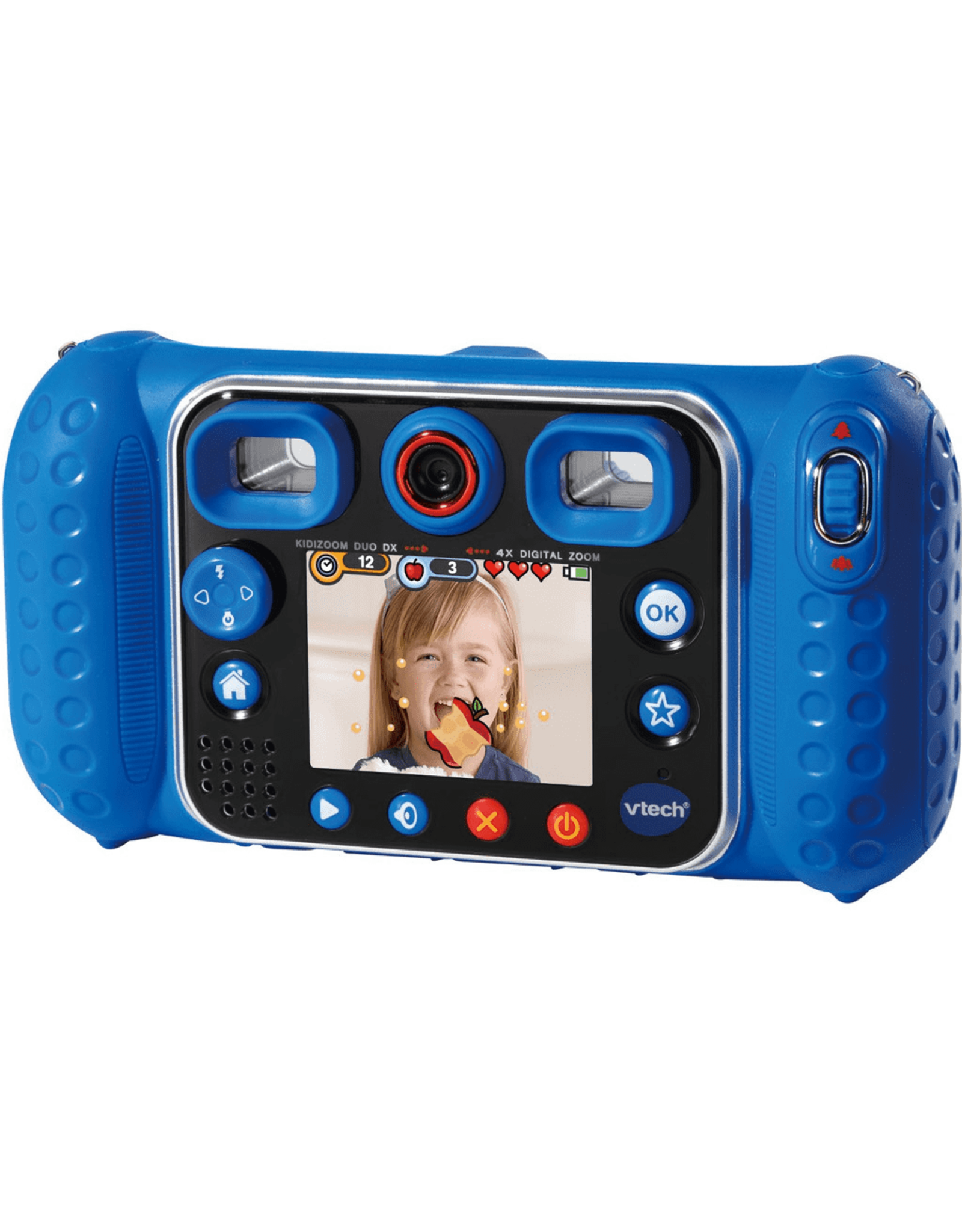 VTECH VTech KidiZoom Duo DX Camera - Interactief Speelgoedcamera - Blauw