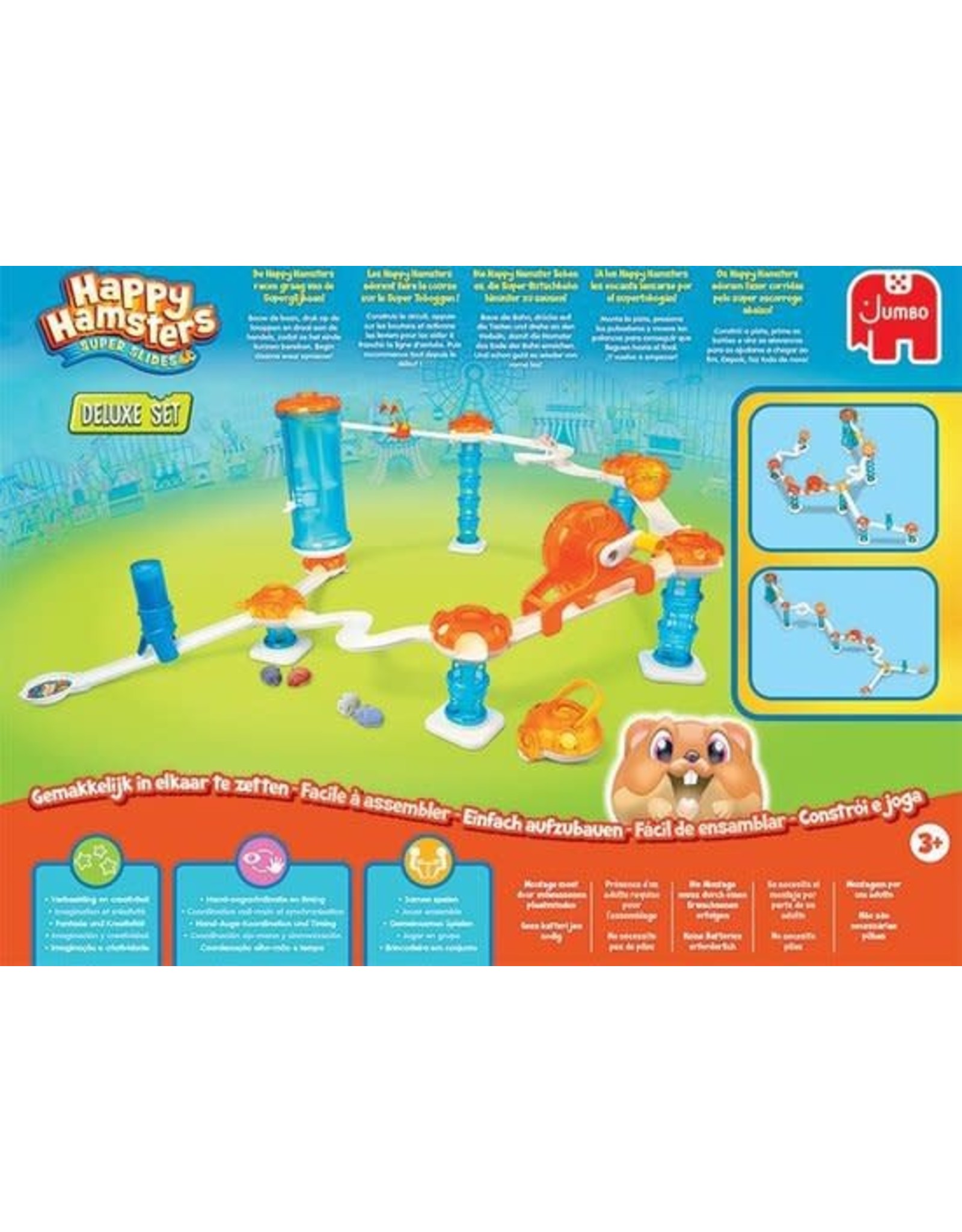 Jumbo Happy Hamsters Deluxe Set - Constructiespeelgoed