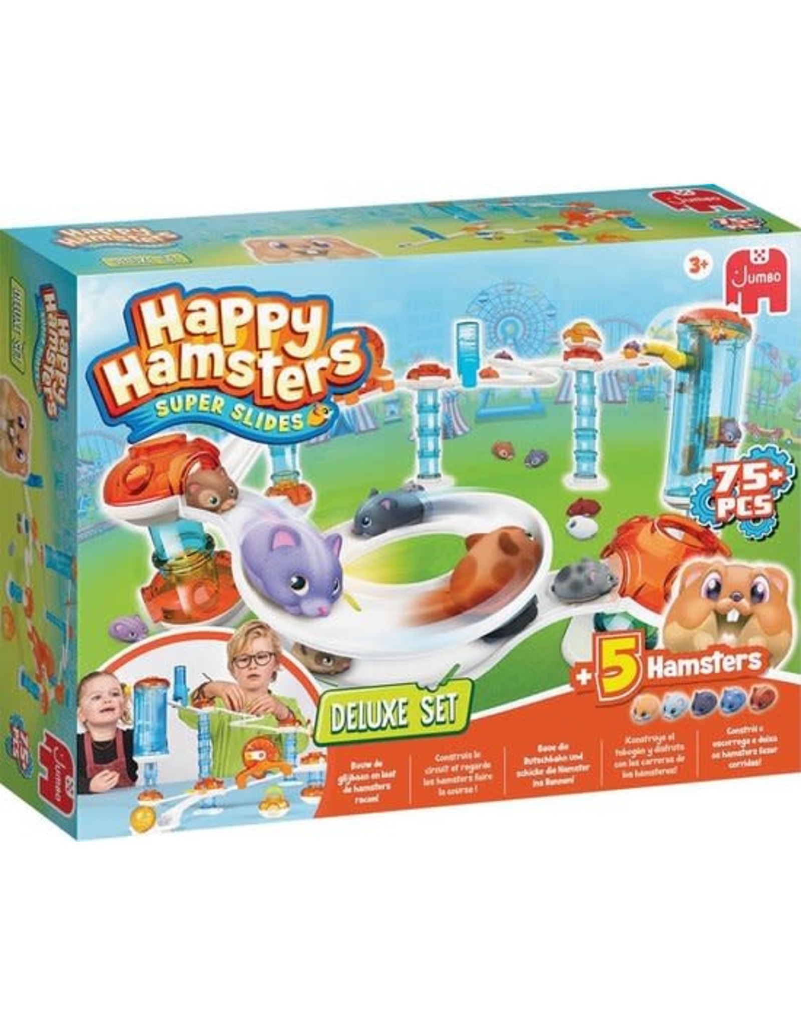 Jumbo Happy Hamsters Deluxe Set - Constructiespeelgoed