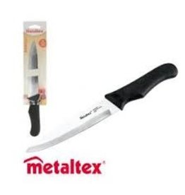 METALTEX Metaltex vleesmes 28 cm RVS zwart