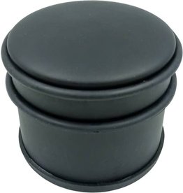 Deurstopper Ø9×7,5cm mat zwart