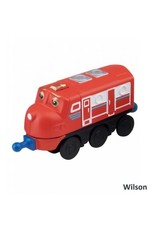 CHUGGINGTON Chuggington trein Look Alive junior 9,5 x 2,6 cm rood 7-delig