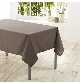 WICOTEX Tafellaken-Tafelkleed- textiel Essentiel taupe 140cmx250cm