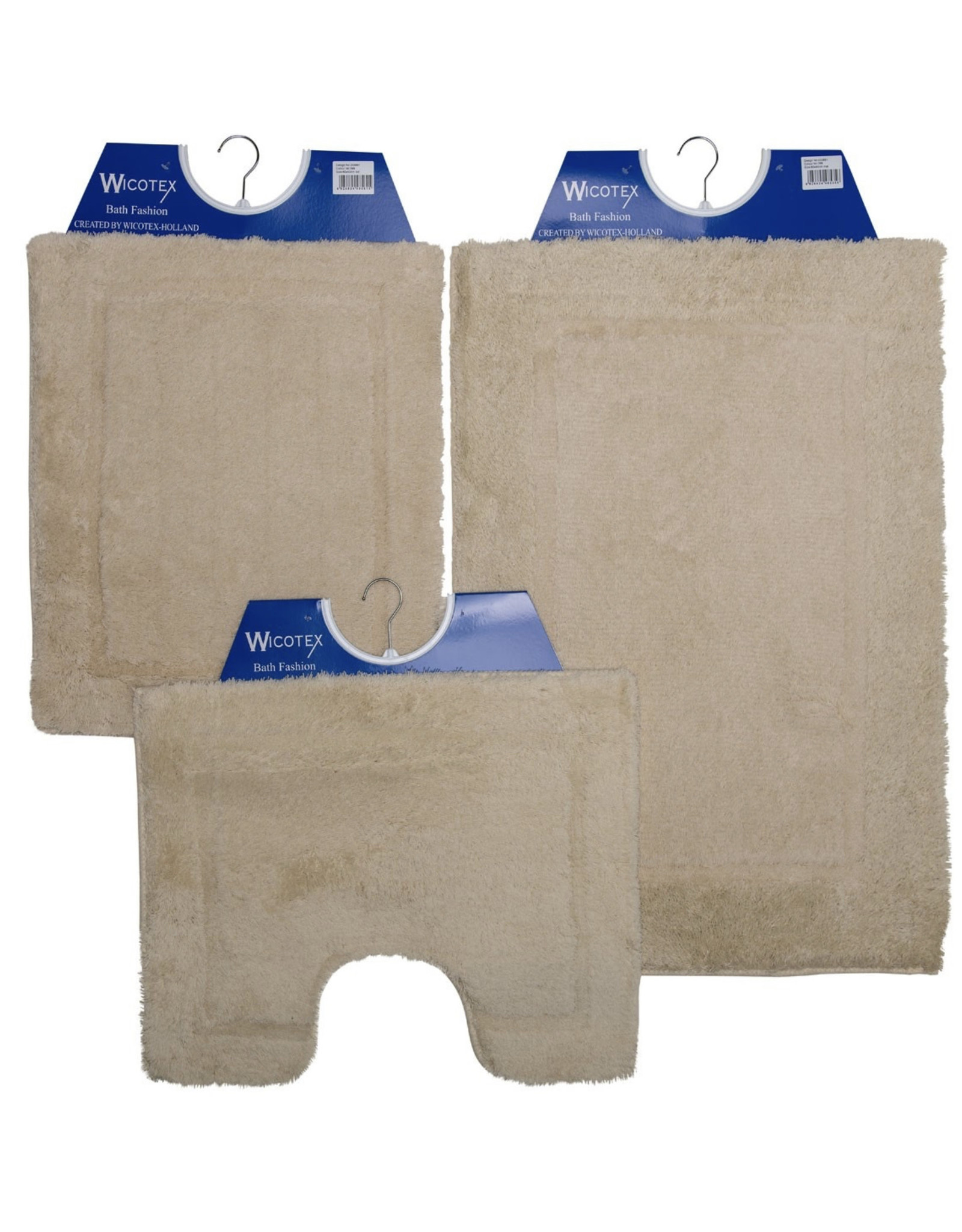 Wincotex Toiletmat uni creme 50x60cm