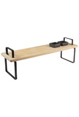 GUSTA Serveerplank bamboe hout met handvaten 57x16x18,5cm