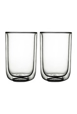 GUSTA Glas koffie/thee dubbelwandig 400 ml - 2 stuks - FIKA