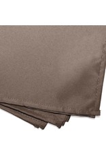 WICOTEX Wicotex Servetten Essentiel 40x40cm taupe 3 stuks polyester