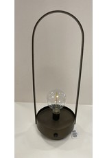 MANSION METAL LED LANTAERN ROUND 16X15X45CM