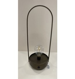 MANSION METAL LED LANTAERN ROUND 16X15X45CM