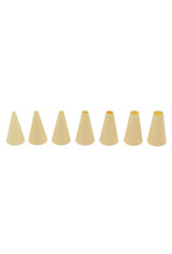 PATISSE spuitmonden set 9,8 x 3,5 beige 7-delig