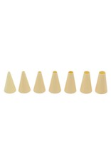 PATISSE spuitmonden set 9,8 x 3,5 beige 7-delig