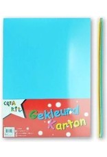 Crea-kit Knutselpapier Gekleurd Junior A4 Karton 50 Vellen