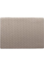 WICOTEX Stevige luxe Tafel placemats Jaspe taupe 30 x 43 cm