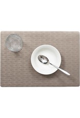 WICOTEX Stevige luxe Tafel placemats Jaspe taupe 30 x 43 cm