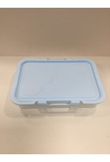 MERKLOOS Vleeswarendoosje stapelbaar blauw