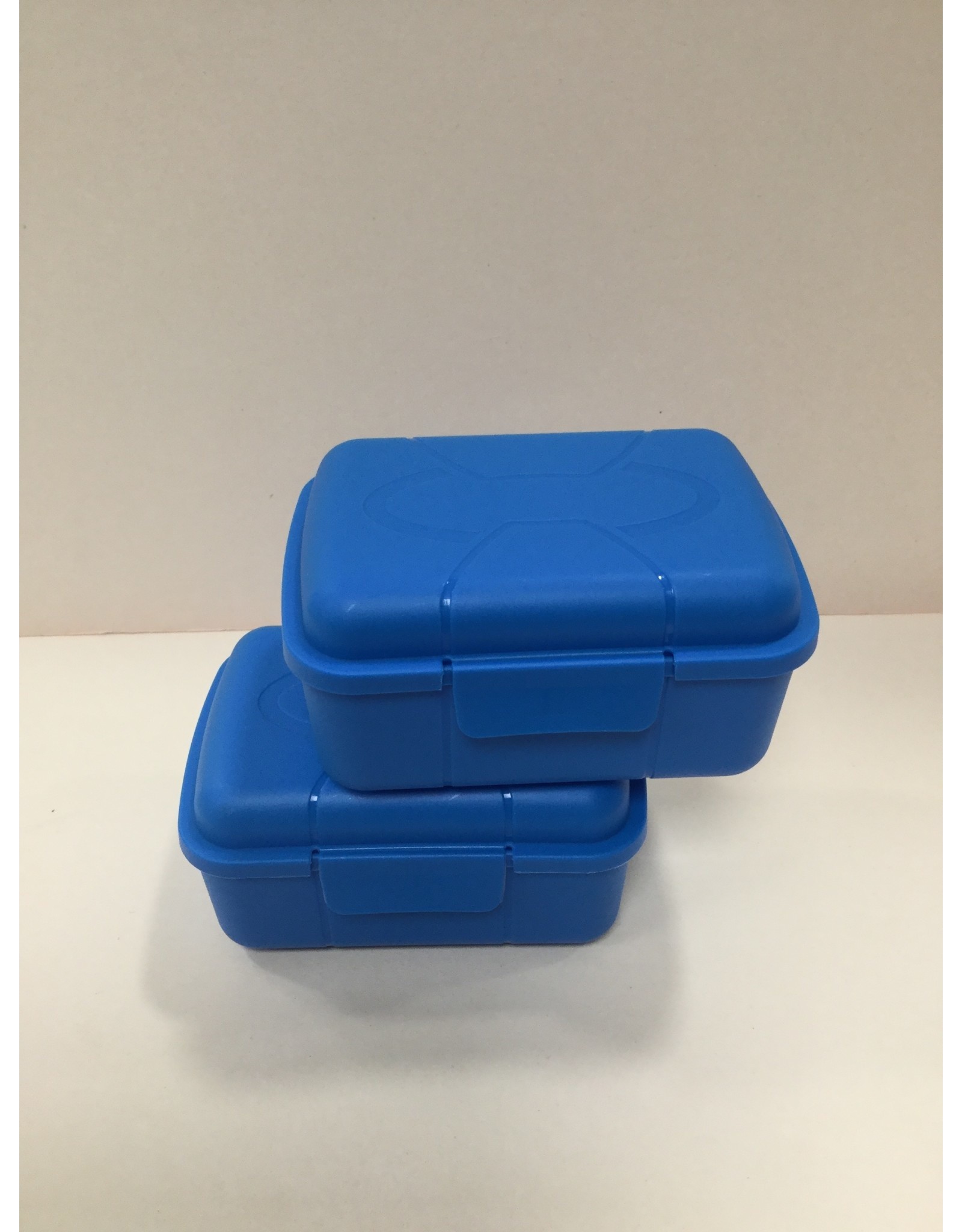 MERKLOOS Snack box set 2 stuks Blauw 11,5X8,5cm