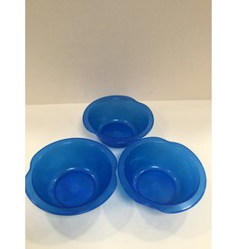 MERKLOOS Partyschaaltjes 12,5 cm 3stuks Blauw