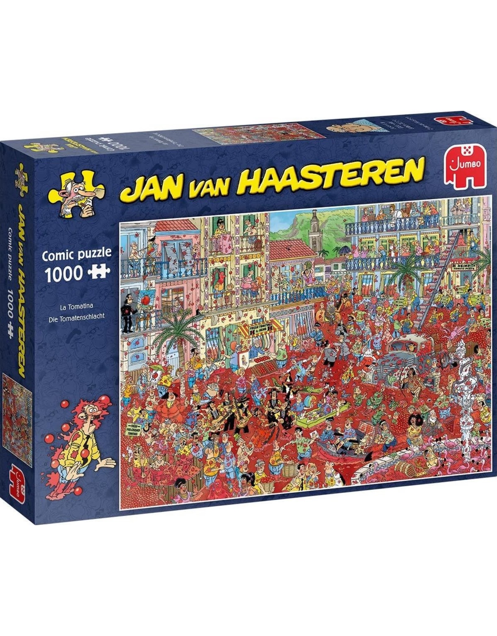 JUMBO Jan van Haasteren - La Tomatina Puzzel (1000 stukjes)